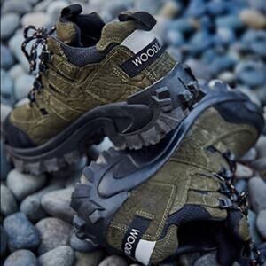 Woodland Leather Trekking Hiking Boots 43 9